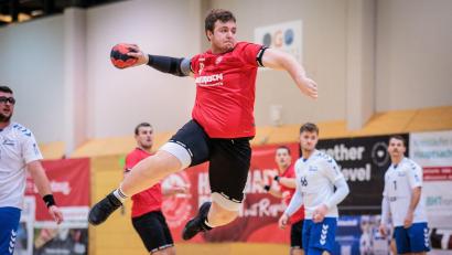 Bild: Günter Uschold
Luca Meier und der HV Oberviechtach siegten gegen den TV Wackersdorf.