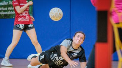 Archivbild: Günter Uschold
Für Selina Käferstein und die Handballerinnen der HV Oberviechtach geht es am kommenden Wochenende im Derby gegen die HSG Nabburg/Schwarzenfeld.