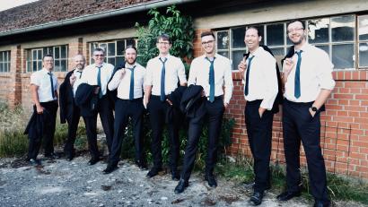 Bild: Patrick Ehrich
Das Männerensemble Sine Nomine besteht seit zehn Jahren und tritt am 8. November in einem zweiteiligen Jubiläumskonzert auf.