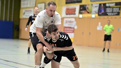 Archivbild: Hubert Ziegler
Sebastian Eiglsperger (rechts) und die HG Amberg stehen in Forchheim vor einer ganz schwierigen Herausforderung.