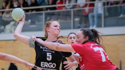 Bild: Guenter Uschold
Magda Streit in Aktion: Die Oberviechtacher Handballerinnen wollen das letzte Saisonauswärtsspiel erfolgreich gestalte.