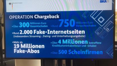 Bild: Jens Albes/dpa
Die Ermittler tauften ihre Arbeit „Operation Chargeback“. Damit ist eine Rückbuchung einer Kartenzahlung gemeint, weil ein Kunde bei seiner Bank die Stornierung einer Abbuchung etwa wegen Betrugs fordert. 
