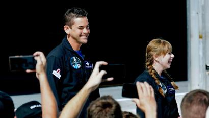 Bild: John Raoux/AP/dpa
Der Musk-Vertraue Isaacman war schon einmal im Gespräch für den Chefposten der Nasa, doch dann kam es zum Zerwürfnis zwischen Trump und dem Tech-Milliardär. (Archivbild).