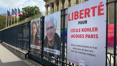 Bild: Rachel Boßmeyer/dpa
Frankreich hatte den Ton dem Iran gegenüber in den vergangenen Monaten verschärft. (Archivbild)