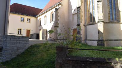 Bild: bnr
Die Freifläche an der Spitalkirche wurde für die Städtebauförderung angemeldet.