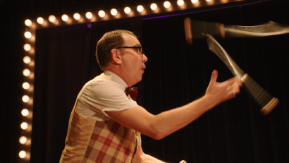 Bild: Moritz Mai
Auch artistische Einlagen werden bei "Vergiss Vegas" zu sehen sein.