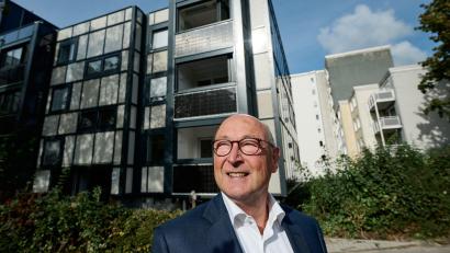 Bild: Bernd Thissen/dpa
Vonovia-Chef Buch hält die aktuellen Regeln der Mietpreisbremse für unsozial und fordert eine Reform. (Archivbild)