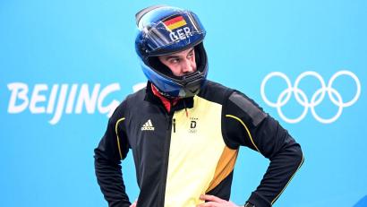 Bild: Robert Michael/dpa-Zentralbild/dpa
Bobpilot Christoph Hafer beendet seine Karriere. (Archivbild)