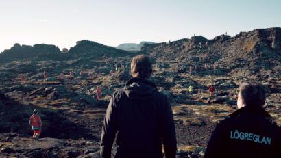 Bild: Víðir Sigurðsson/ARTE France/dpa
Die Serie „Lava“ aus dem Jahr 2014 ist eine düstere Mischung aus Krimi und Thriller und spielt auf Island.