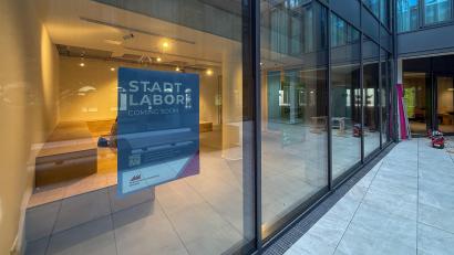 Bild: Wolfgang Steinbacher
In der Passage in den "Drei Höfen" zieht das Stadtlabor plus ein. Damit wird der bisherige Standort, der sich genau gegenüber befindet, erweitert.