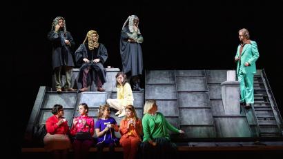 Bild: Geoffroy Schied/Bayerische Staatsoper/dpa
Christiane Lutz inszeniert die Oper in München.