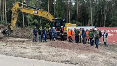 Bild: mma
Mit dem Hochbehälter am Süßer Berg sichert sich Hahnbach sein Trinkwasser.