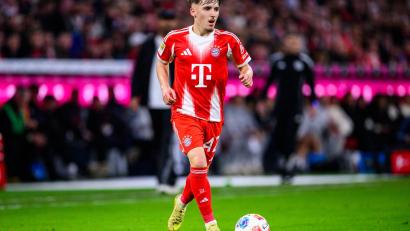 Bild: Tom Weller/dpa
Lennart Karl wurde erstmals für die deutsche U21 nominiert. (Archivbild)