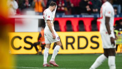 Bild: Marius Becker/dpa
Beim 0:6 gegen Leverkusen war Heidenheim chancenlos.