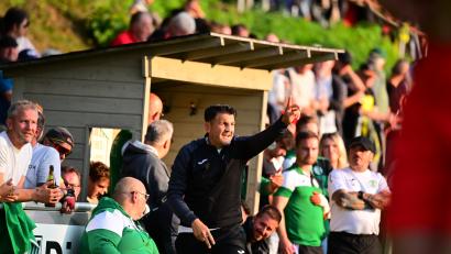 Archivbild: Schrems, Thomas
Musste mit seiner Mannschaft nach einer eigentlich beruhigenden Führung noch die Punkte teilen: SVM-Trainer Mo Tamo.