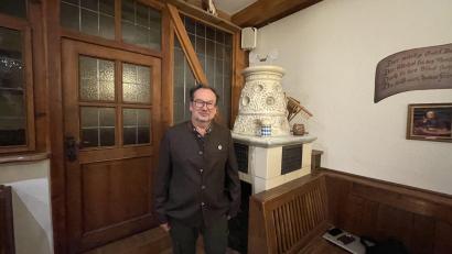 Bild: Lukas Büchold
Markus Mahal möchte Bürgermeister in Kümmersbruck werden. Der Kümmersbrucker tritt parteilos für die Grüne Liste an.