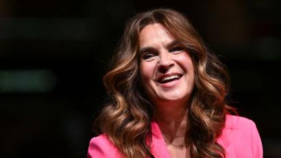 Bild: Hendrik Schmidt/dpa
Katarina Witt wird am 3. Dezember 60 Jahre alt. (Archivfoto)