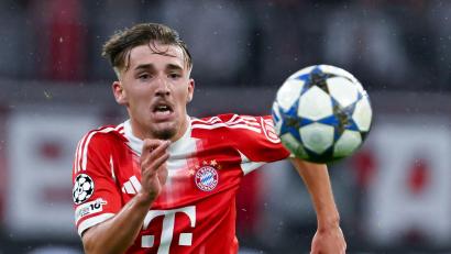 Bild: Sven Hoppe/dpa
Lennart Karl soll bei der U21 wie für den FC Bayern wirbeln. (Archivfoto)