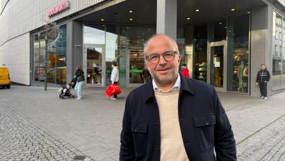 Bild: Nils Ganzmann
Dietmar Beutling will die Leerstände im Nordoberpfalz Center (NOC) verringern.