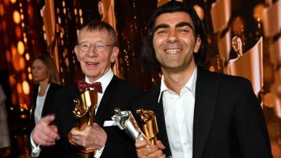 Bild: Jens Kalaene/dpa-Zentralbild/dpa
Hark Bohm und Fatih Akin waren enge Freunde. (Archivfoto)