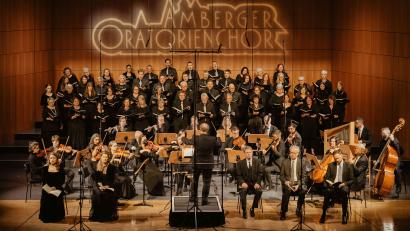 Bild: Dominik Lenz/exb
Der Amberger Oratorienchor führt am Sonntag, 7. Dezember, Bachs Weihnachtsoratorium auf.