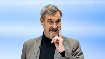 Bild: Fabian Sommer/dpa
CSU-Chef Söder sieht in der deutschen Energiepolitik grundlegenden Änderungsbedarf.