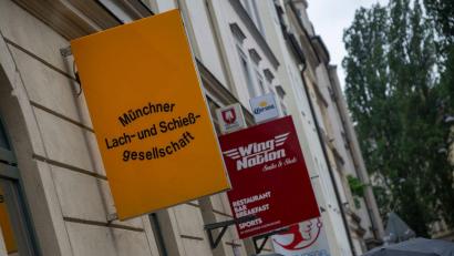 Bild: Stefan Puchner/dpa
Die Lach- und Schießgesellschaft wird aus Schwabing umziehen. (Archivbild)