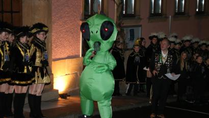 Bild: sne
Alien Silke Tanner konnte sich nicht richtig ausdrücken.