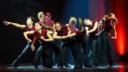 Bild: Kunz
Die Contemporary-Gruppe zeigte, was Ausdruckstanz alles vermag.