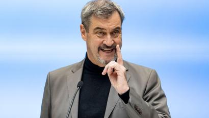 Bild: Fabian Sommer/dpa
Auf dem Deutschlandtag der Jungen Union hat Bayerns Regierungschef Markus Söder (CSU).