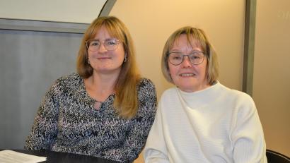 Bild: as
Julia Meyer (links) ist seit einem Jahr Koordinatorin im Netzwerk der Hospiz- und Palliativversorgung in der nördlichen Oberpfalz. Hospizleiterin Susanne Wagner (rechts) freut sich über die Besetzung mit einer gelernten Pflegefachkraft.