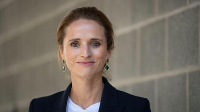 Bild: Marijan Murat/dpa
Verena Pausder, Chefin des Startup-Verbands, sagt: „Wir machen uns das Leben in Europa selbst schwer“ (Archivbild)