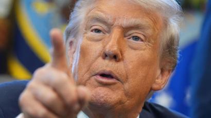 Bild: Evan Vucci/AP/dpa
Trump will am Dienstag den saudischen Kronprinz in Washington empfangen.