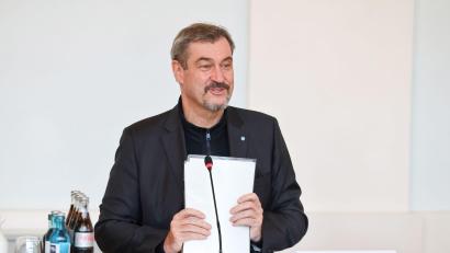 Bild: Daniel Löb/dpa
CSU-Chef und Ministerpräsident Markus Söder will kommende Woche eine Regierungserklärung im Landtag abgeben.