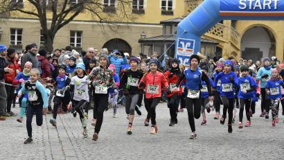 Bild: Hubert Ziegler
Auch die Kleinen freuen sich auf den Silvesterlauf.