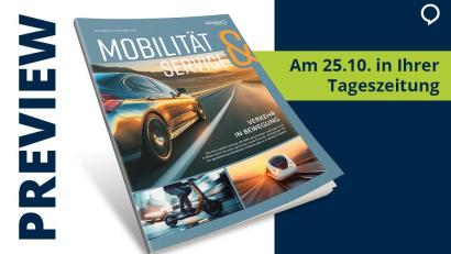 Grafik: Oberpfalz-Medien
Zwischen Asphalt und Akku: Die Welt der Mobilität verändert sich. In unserem Magazin "Mobilität & Service" werfen wir einen Blick darauf - aus der Sicht des Nutzers.