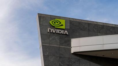 Bild: Andrej Sokolow/dpa
KI-Chips von Nvidia sind weiter gefragt. (Archivbild)