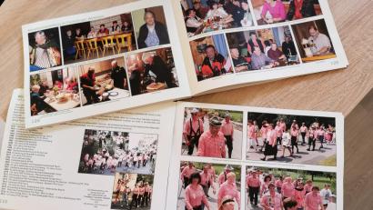 Bild: Portner
51 Vereinsjahre auf 186 Seiten: Die Chronik umfasst rund 700 Bilder und ein Personenregister mit 300 Namen.