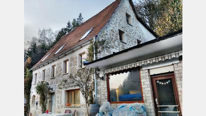 Bild: ds
Hier zieht demnächst im Erdgeschoss eine Heilpraktiker-Praxis ein.