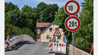 Bild: Stephan Huber
Die Brücke in Lengenfeld war Thema in der Bürgerversammlung in Kümmersbruck. Insbesondere ging es um das zulässige Höchstgewicht.