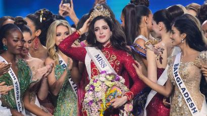 Bild: Sakchai Lalit/AP/dpa
Fatima Bosch ist nach einem von Eklats geprägten Wettbewerb die neue Miss Universe.