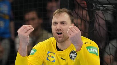 Bild: Soeren Stache/dpa
DHB-Keeper Andreas Wolff kritisiert zu viel Schauspielerei im Handball-Sport. (Archivbild)