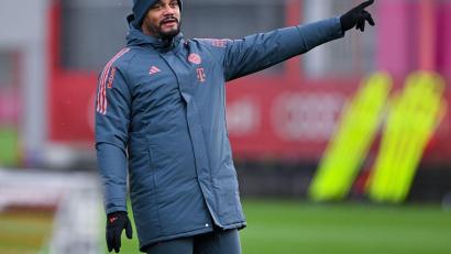 Bild: Sven Hoppe/dpa
Bayern-Trainer Vincent Kompany geht voller Energie in den Jahresendspurt.