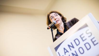 Bild: Moritz Frankenberg/dpa
Christina-Maria Bammel leitet künftig Landeskirche in Braunschweig.