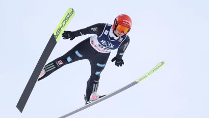 Bild: Geir Olsen/NTB Scanpix/AP/dpa
Katharina Schmid war in Lillehammer die beste deutsche Springerin.