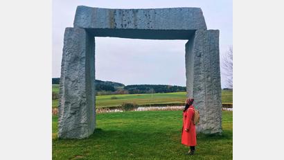 Bild: Evi Wagner
Der Trilith bei Kulz ist ein beeindruckender Anblick.