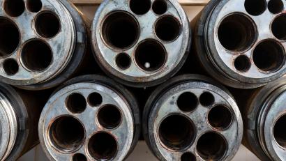 Bild: Marijan Murat/dpa
Montag beginnt der Bau von Suedlink in Thüringen (Archivbild).