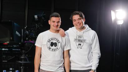 Bild: Gerald Matzka/dpa-Zentralbild/ZB
Jan Zimmermann (links) vom Youtube-Kanal „Gewitter im Kopf“ ist tot.