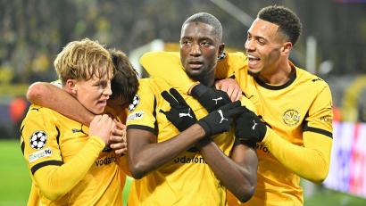 Bild: Bernd Thissen/dpa
Serhou Guirassy traf doppelt gegen Villarreal