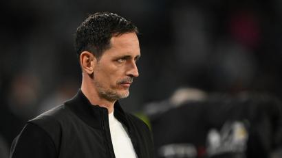 Bild: Arne Dedert/dpa
In seiner dritten Saison: Dino Toppmöller. (Archivbild)